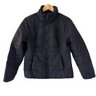 The North Face Navy Blue Light Weight Quilted Nylon Puffer Jacket Size L