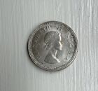 South Africa 1957 1 Shilling Queen Elizabeth II Regina XF Suid Afrika coin 1s KM