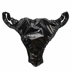 Männer Sexy Bikini Slips Wetlook Gummi Briefs Höschen String Tanga Unterhosen - Bild 1 von 10