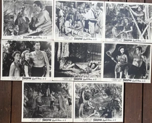 TARZAN AND THE LEOPARD WOMAN 8 X 10 set of 8 Australian FOH lobby stills 1946 - Bild 1 von 1