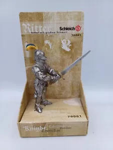 Schleich 70001 Knight: Medieval Knight with Big Sword - HTF New - Picture 1 of 3