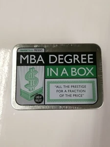 School in a Box Ser.: MBA Degree in a Box : All the Prestige for a Fraction of … - Picture 1 of 9