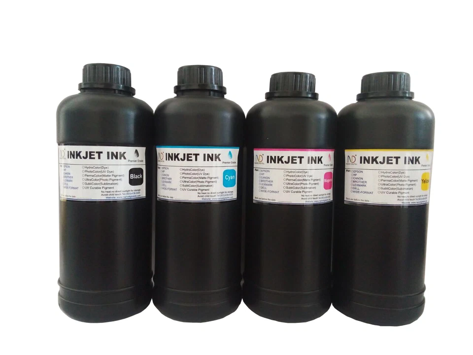 4x500ml ND® Premium LED UV Curable ink for Mimaki SIJ-320 UV Printer - Image 1 of 1