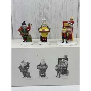 Dept 56 North Pole Series Baker Elves Village Accesorio en Caja De Colección Patrimonio - Imagen 1 de 7