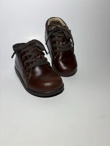 Stride Rite Elliot Toddler Boys Brown Leather Lace Up Boots Size 6.5M - Picture 1 of 9