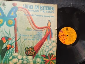 1975 Arpas En Estereo Paraguay Y Su Musica Romualdo Correa Y Su Conjunto LP 4001 - Picture 1 of 8