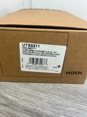 Moen UTS2911 Flara M-CORE 2-Series 1-Mango Kit de molduras de ducha Cromo LEER Foto 1 de 4