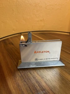 Encendedor de mesa Appleton vintage - Imagen 1 de 4