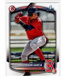 Jhostynxon Garcia Boston Red Sox 2025 Bowman 1st Bowman *** - Imagen 1 de 2