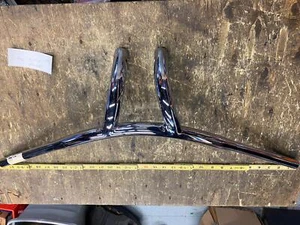 Custom Fly Lo 1 1/4 Handlebars Harley chopper Dyna softail Sport Drag T-bars USA - Picture 1 of 12