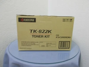 Genuine Kyocera FS-C8100DN TK-822K Toner Kit New! 1T02HP0US0001 - Picture 1 of 1
