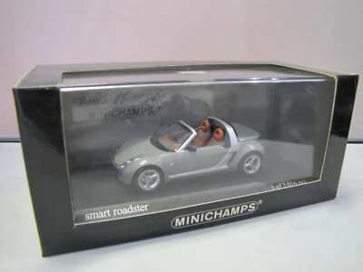 400032131 Minichamps - smart roadster 2003 Grey metallic - 1:43 - Bild 1 von 2