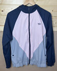 Adidas Originals Blue Pink Colorado Windbreaker Hooded Jacket Rave Festival UK14