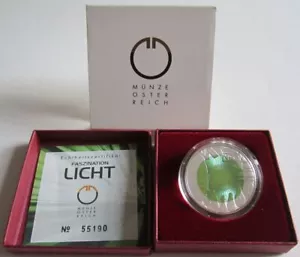 Austria 25 euros 2008 fascinación luz plata niobio - Imagen 1 de 3