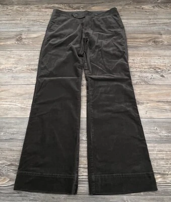 Eddie Bauer Womens Corduroy Pants Size 12 ~35x31 Brown Bootcut Curvy Stretch - Image 1 of 4