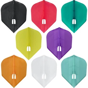 L Style Dart Flights Kami Champagne Ring Shape Plain - Picture 1 of 9