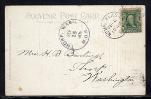 US Nome AK Alaska to Thorp WA 1906 MOB Receiver b949 - Picture 1 of 2