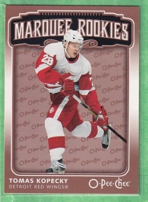 2006-07 O-Pee-Chee Marquee Rookies #528 Tomas Kopecky Detroit Red Wings - Image 1 of 2