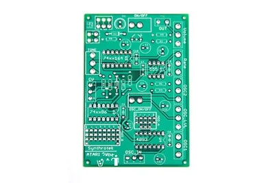 Synthrotek AstroNoise PCB - LoFi Atari 8bit Video Game Oscillator Synth PCB - Image 1 of 2