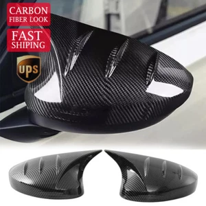 2PCS Carbon Fiber Look Rearview Side Mirror Cover Cap Fits 2022-2024 Honda Civic - Bild 1 von 11