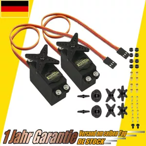 2X MG945 für RC d Getriebe 10KG Drehmoment High Speed Analog Servo - Bild 1 von 8