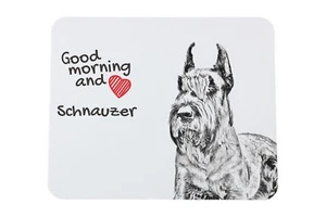 Dwergschnauzer muismat met hond Art-Dog - Afbeelding 1 van 7