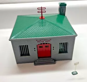 Kit Dipartimento di Polizia Plasticville PD-3 anni 50 con scatola - Foto 1 di 14