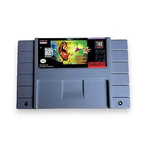 Disney's Timon & Pumbaa's Jungle Games SNES (Super Nintendo 1997) Cartridge Only - Picture 1 of 6