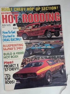 Popular Hot Rodding Magazine July 1972 - Picture 1 of 2