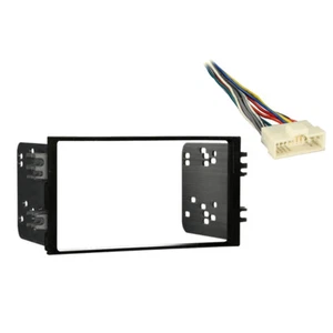 Fits Kia Rio 2001 Double DIN Aftermarket Car Harness Radio Install Dash Kit - Picture 1 of 3