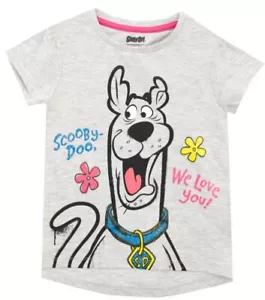 Nueva camiseta gris manga corta Scooby Do We Love You nueva con etiquetas - Edad 6-7 años 122 cm - Imagen 1 de 6