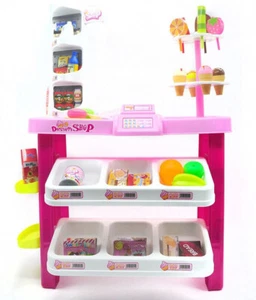 AZ Import PS819 Dessert Shop, Luxury Supermarket & Grocery Playset - 40 Piece - Picture 1 of 2