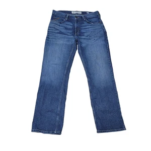 Pantalones de mezclilla elásticos azules Ariat Legacy M4 corte bota relajado para hombre 33x32 - Imagen 1 de 8