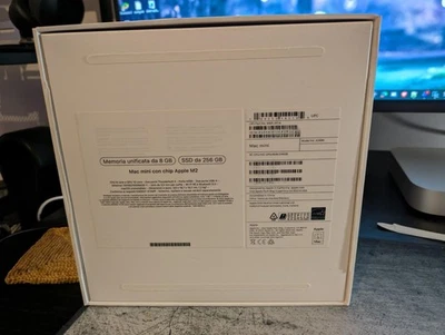 Apple Mac mini M2 (256GB SSD, Apple M2 8 CPU/10 GPU, 8GB RAM) - Immagine 1 di 4