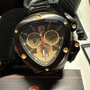 Tonino Lamborghini Spyder 3104 Chronograph Quartz Swiss Made Watch - Box & COA - Picture 1 of 14