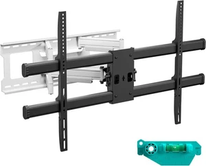 Onkron Vollbewegliche TV Wandhalterung für 42-120 Zoll Bildschirm bis 220 lbs - Bild 1 von 8