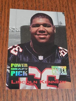 1993 Pro Set Power - Lincoln Kennedy #PDP10 - Image 1 of 2