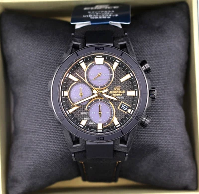 Casio Edifice EFS-S640ZE-1AJR Sospensione 50th Limited ver Black Dial Watch Men - Imagen 1 de 4