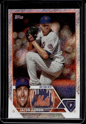 2023 Topps Jacob deGrom Foilboard Retail #147/608 Mets - Image 1 of 2