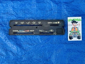 89-91 Geo Tracker, Suzuki Sidekick A/C Climate Control Panel OEM - Picture 1 of 6