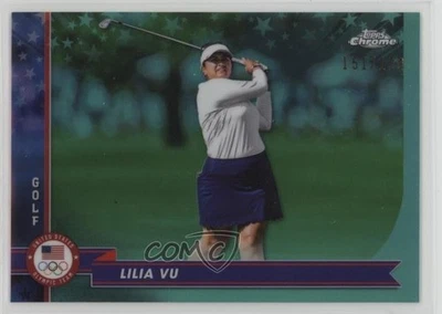 2024 Chrome US Olympic & Paralympic Team and Hopefuls /199 Lilia Vu Rookie RC - Image 1 of 2