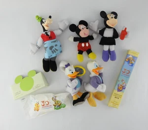 Vintage Disney House of Mouse Plush Dolls Tokyo Toothbrush Brush Lot 8pc Mixed - Picture 1 of 11
