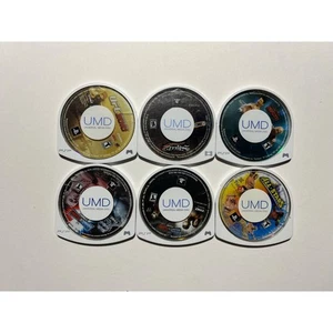 PSP Konvolut Playstation Lot Videospiele funktioniert 🔥 Smack Down WWF UFC NFL TNA - Bild 1 von 2