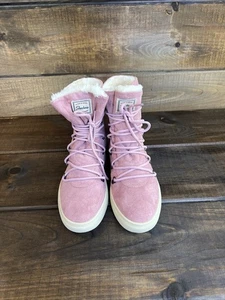 Botas de invierno Skechers Keepsneak Avalanche rosa forradas de piel sintética para mujer talla 9 - Imagen 1 de 15