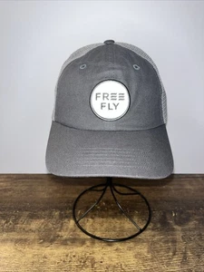 Free Fly Slate Fishing Outdoor Gray Mesh Snapback Truckee Hat OSFA - Picture 1 of 5