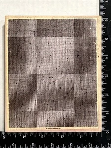 Stampin' Up! Rubber Stamps Canvas Screen Mesh Net Netting Background - Picture 1 of 5