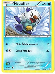 Moustillon - N&B:Frontieres Franchies - 39/149 - Carte Pokemon Française - Imagen 1 de 1