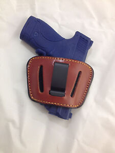 Leather Concealment Gun Holster - H&K P7 - Heckler & Koch P7  (# 1035)