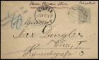 Autriche Empire Rohrpost courrier pneumatique carte postale fixe 69934