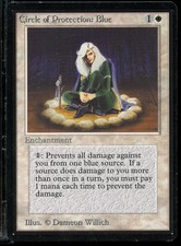 Circle of Protection : Blue BETA 1993 Magic the Gathering MTG